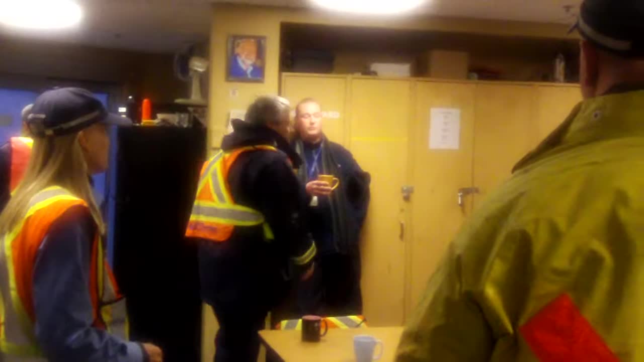 Burger Run During Storm With Scott at Tsawwassen Ferry Terminal November 2012