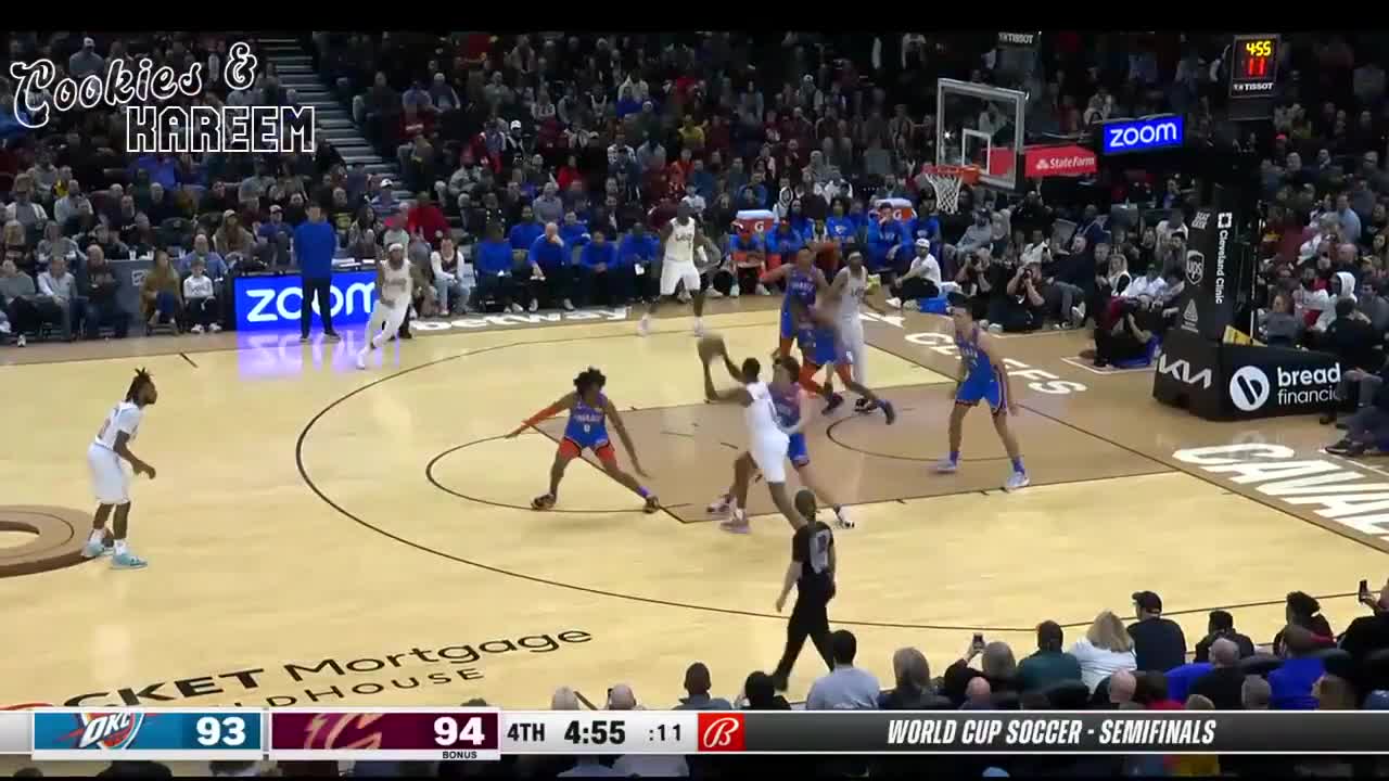 Caris LeVert Highlights Cavaliers vs. Thunder 10th Dec 2022