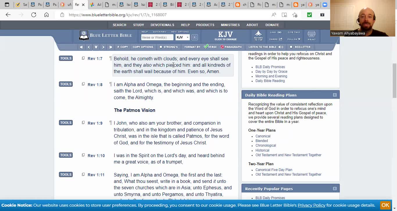 Behold he cometh with clouds! (Yahawashi)