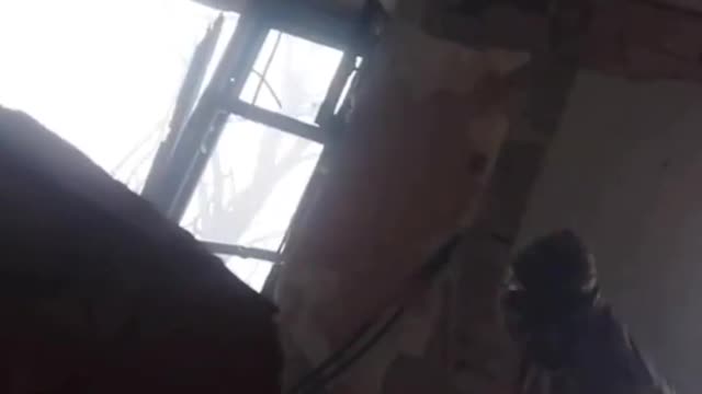 a fragment of the fight from the painful Bakhmut