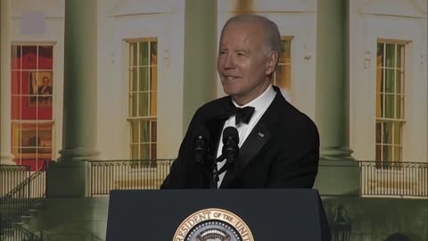 Biden Jokes About DeSantis, Saying 'Mickey Mouse Got There First' in Speech