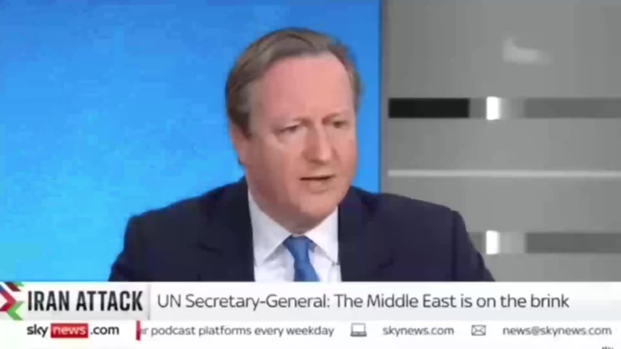 Cameron talking BS