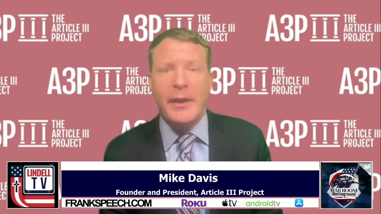 Mike Davis Calls For Aggressive Oversights For Biden Administration And DOJ