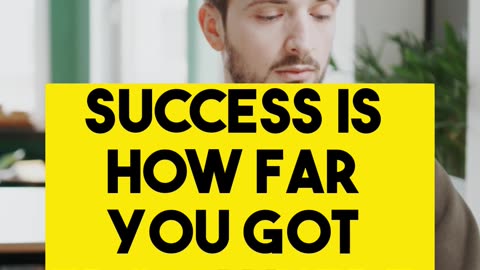 Redefining Success: It's Not What You Think. Watch till the end