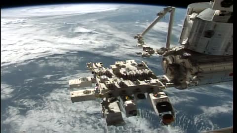 HURRICANE IDALIA IS SEEN FROM THE INTERNATIONAL SPACE STATION AFTER LANDFALL