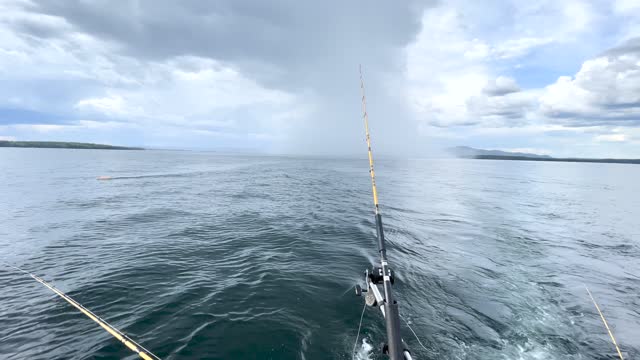 Storm on Lake Winnipesaukee