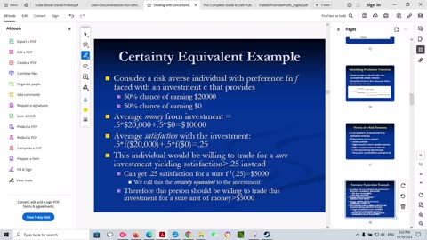 Project Management: Lesson 5: Dealing with Uncertainty- Concepts and Tools