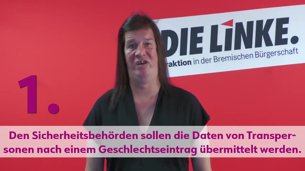 Für Maja Tegeler (Linke) geht das Selbstbestimmungsgesetz nicht weit genug