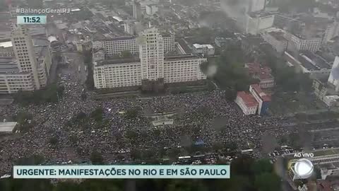 Manifestação Rio Centro - Central Comando Militar