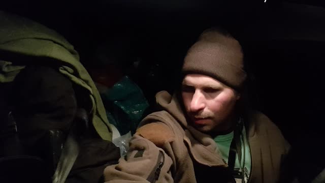 Car vlog before setting up the tent . DARTMOOR 11th Dec 2022