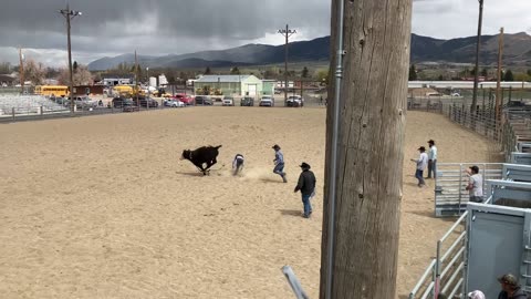 Adam at the B-Y Rodeo