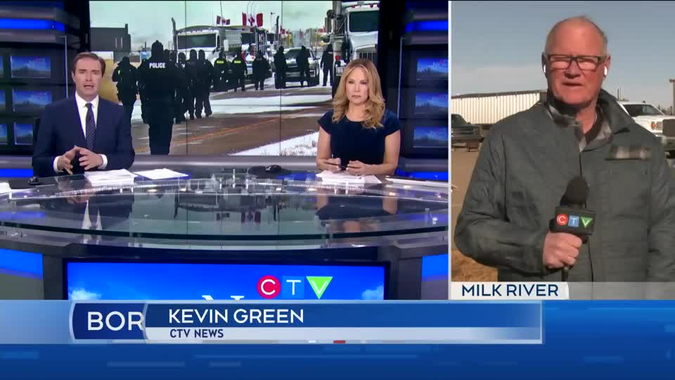 CTV Coverage of Blockade