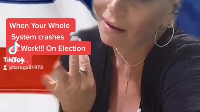 When your system at work crashes on Election Day