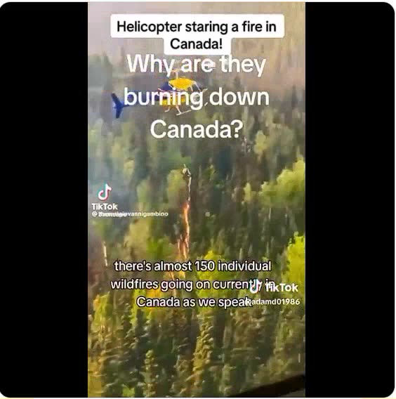 Fires in Canada Intentional-June 2023