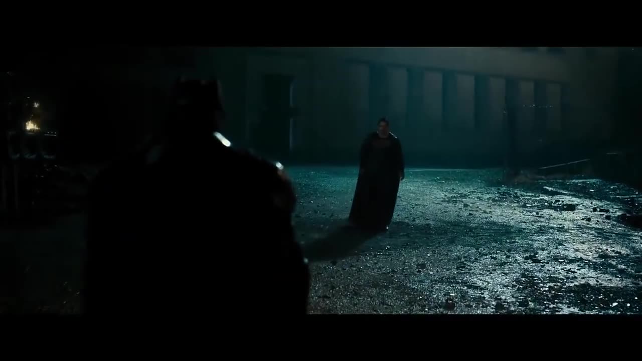 Batman vs Superman fight seen