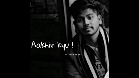 Aakhir Kyu | Poetry | Mohit Mahaur | Onway