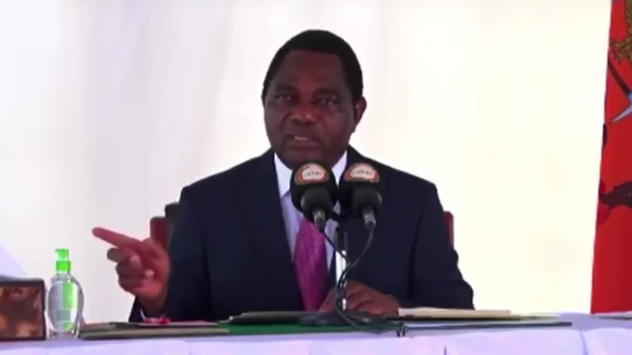 Funny Zambian president speech