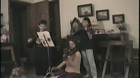 1996 Christmas with Grandchildren
