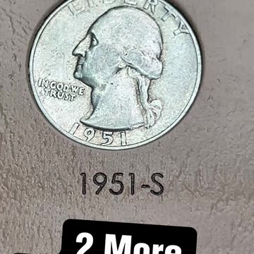 Quarter Album Fill 150 - Slightly Slick Silver!