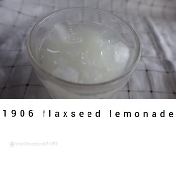 1906 Flaxseed Lemonade
