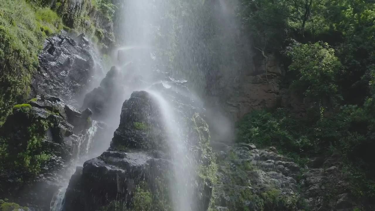 Beautiful nature ।। natural waterfalls, birds chirping & natural audio