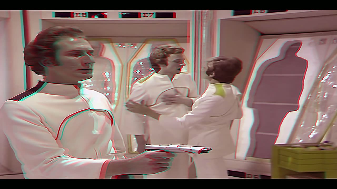 3D Anaglyph The Ark in Space 4K SUPER SCALE 80% MORE BACKGROUND DEPTH P15