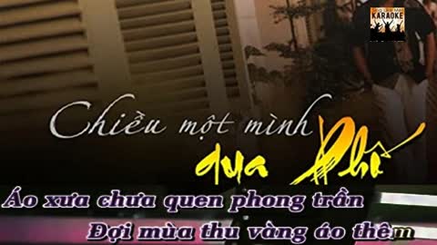 Chieu mot minh qua pho - karaoke