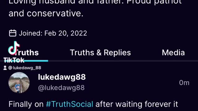 Welcome To Truth Social, finally!