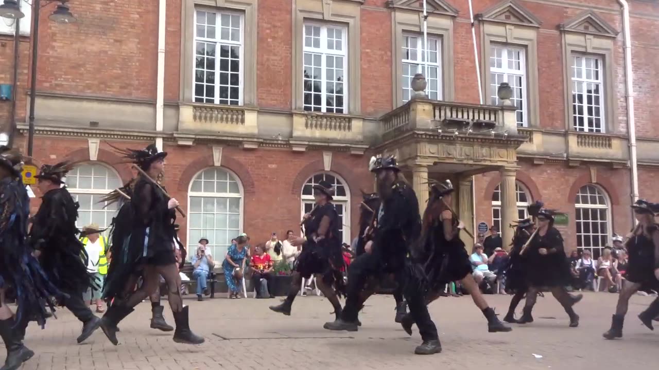 Beltane Border Morris - Vixana - Evesham Show Spot - 25 Jun 23