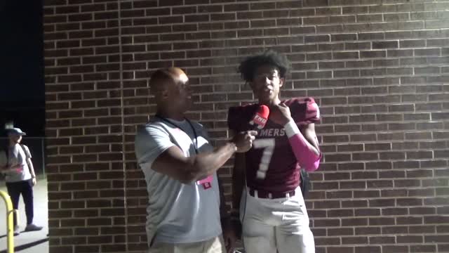 Kenny Matthews Interviews Lewisville QB Ethan Terrell and WR Armani Winfield about their 33-24 win