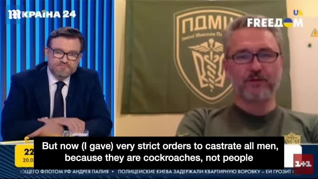Ukrainian Medic Claims He Ordered Staff to Castrate Russian POWs -