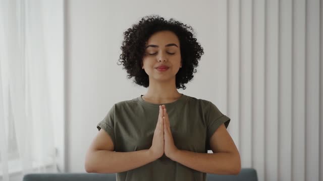 A Woman In Meditation