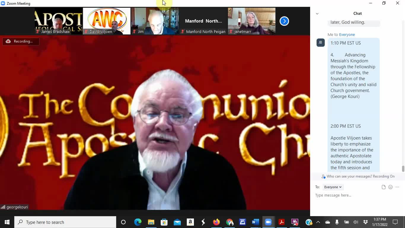 Advancing Messiah's Kingdom Session 4 Jan 17 2022