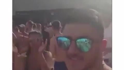 kissing prank at a party