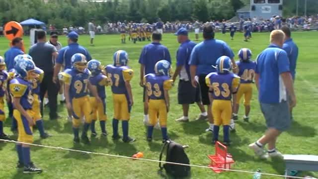 2009 Valley View JR Cougars @ Olyphant Lions