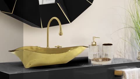 Wonderful Lapiaz Vessel Sink by Maison Valentina