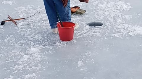 More ice fishing in Massachusetts