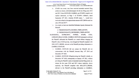 2022 JYoo v NY et al. Amended; USD Ct. EDVA failed to file Judgement; Defendants failed to JOIN