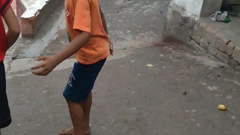 Boy playing with birds #birds #funny