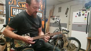 Cut My Wings (CBG Cigar Box Guitar)