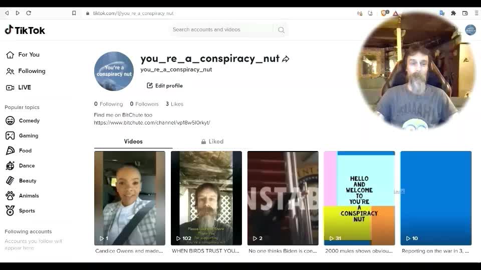 I'M A TIKTOK STAR, I HAVE 0 FOLLOWERS, THE LOWER THE NUMBER THE BETTER YOU ARE, EVERYONE KNOWS THAT