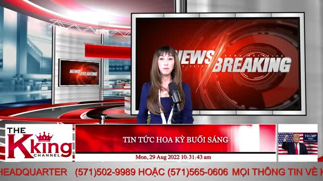 TIN TỨC HOA KỲ BUỔI SÁNG - 08/29/2022 - The KING Channel