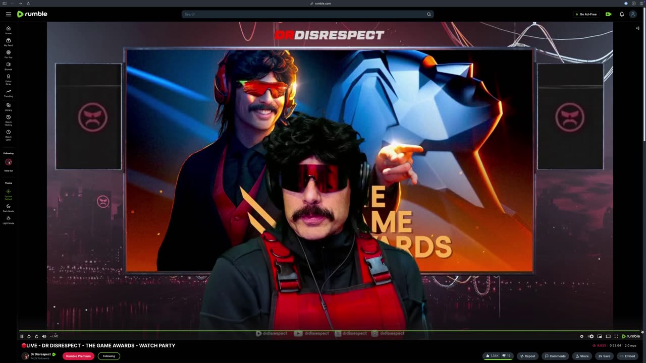 RUMBLE LAG AF ON DOC STREAM