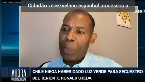 Chile nega ter dado sinal verde ao sequestro do tenente Ronald Ojeda.