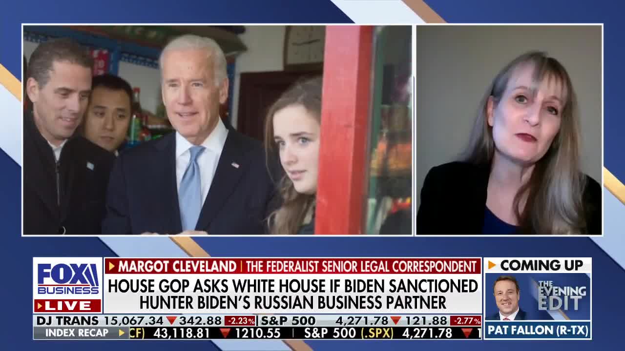 Did Joe Biden sanction Hunter's business partner?