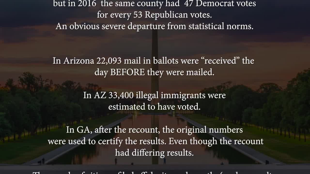 Breaking News: The truth about the 2020 election election Fraud