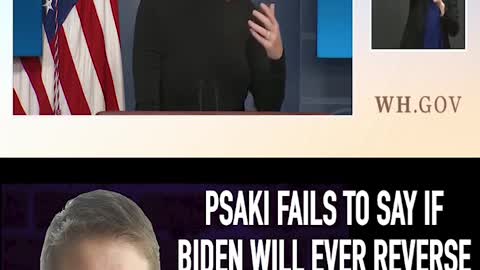 PSAKI FAILS TO SAY IF BIDEN WILL EVER REVERSE POLICIES CREATING THE BORDER CRISIS