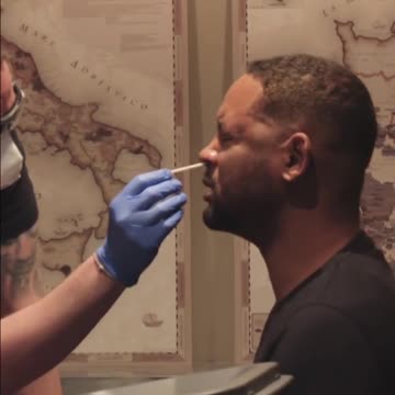 Buddy got a little TOO CLOSE to the factory reset button