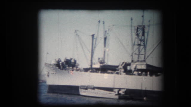 USN ships in San Diego, circa 1955