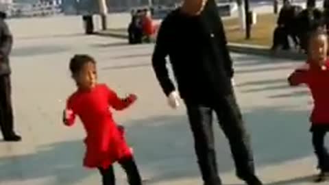 Chinese dancing